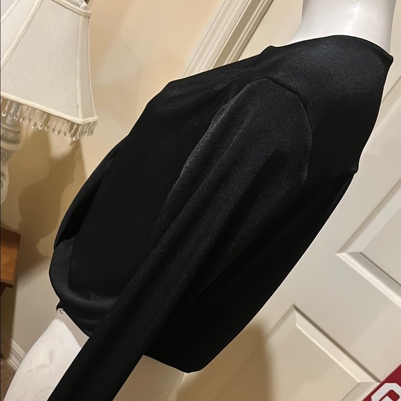 Free People Intimately  Black Wrap Bodysuit. Medium - Picture 3 of 7